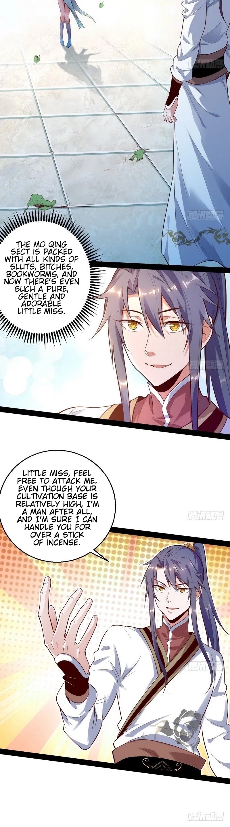 I'm an Evil God Chapter 15 page 6 - Chapter 15: How Exciting, I Want To Get A Thrashing