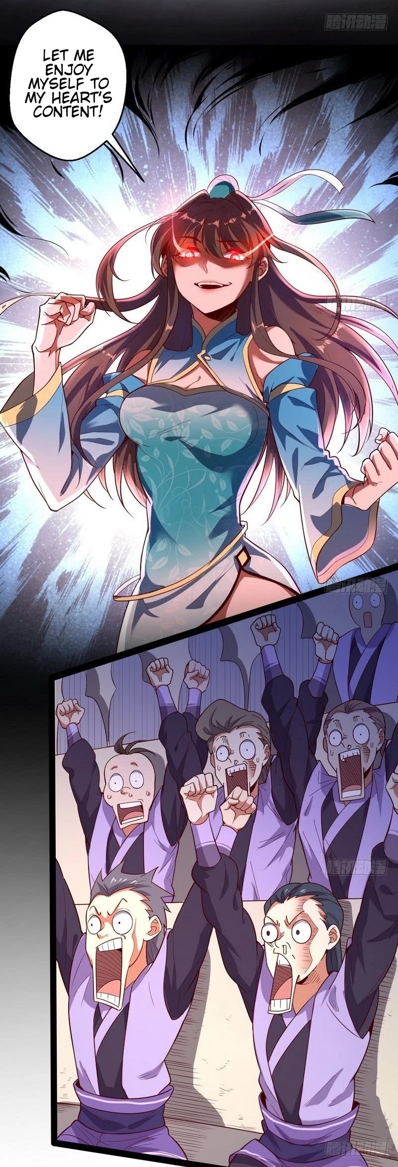 I'm an Evil God Chapter 15 page 9 - Chapter 15: How Exciting, I Want To Get A Thrashing