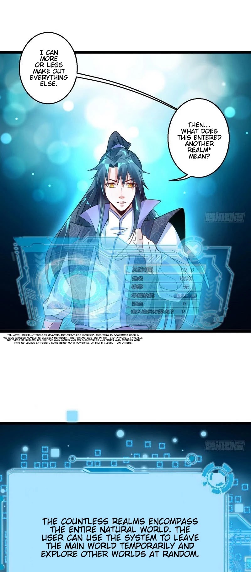 I'm an Evil God Chapter 2 page 9 - Chapter 2: My Cheats Allow Me To Be A Troll