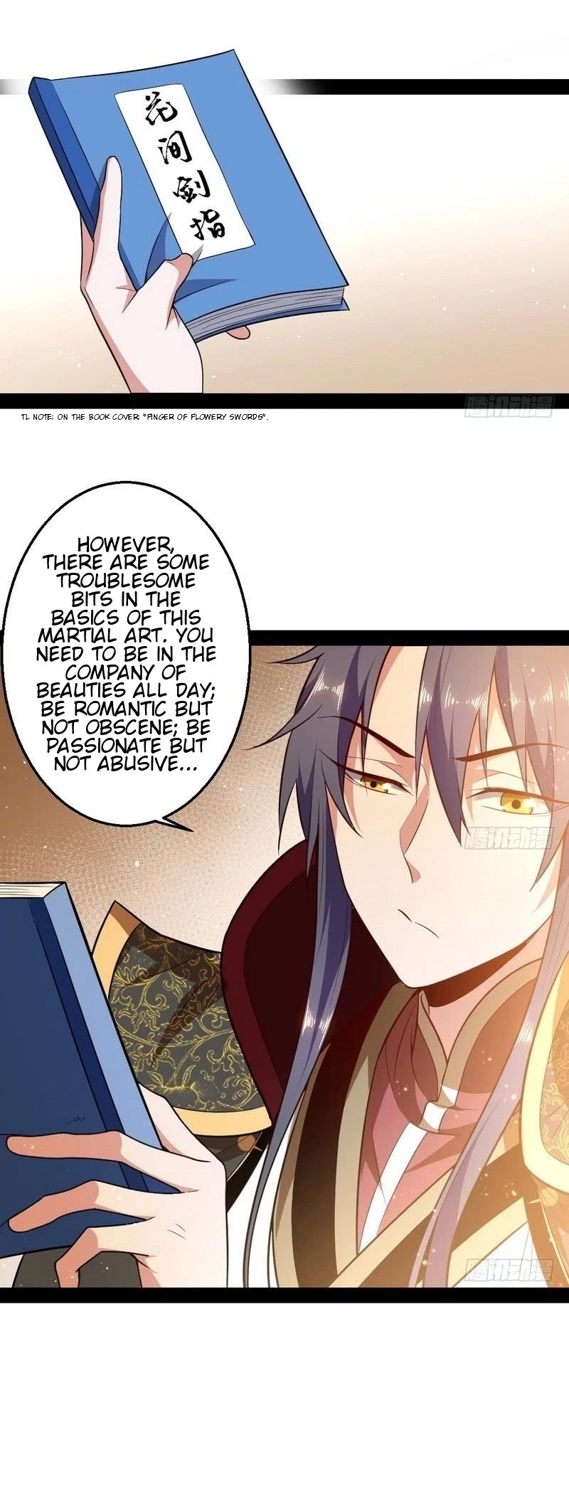 I'm an Evil God Chapter 25 page 13 - Chapter 25: The Finger Of Flowery Swords
