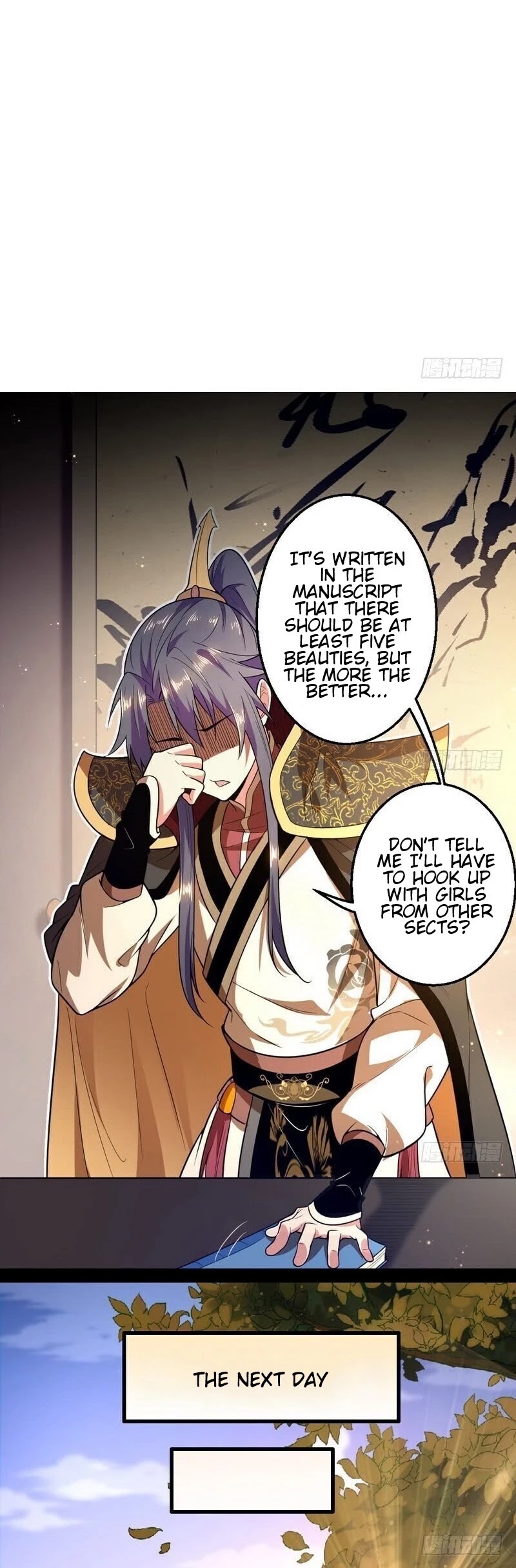 I'm an Evil God Chapter 25 page 17 - Chapter 25: The Finger Of Flowery Swords