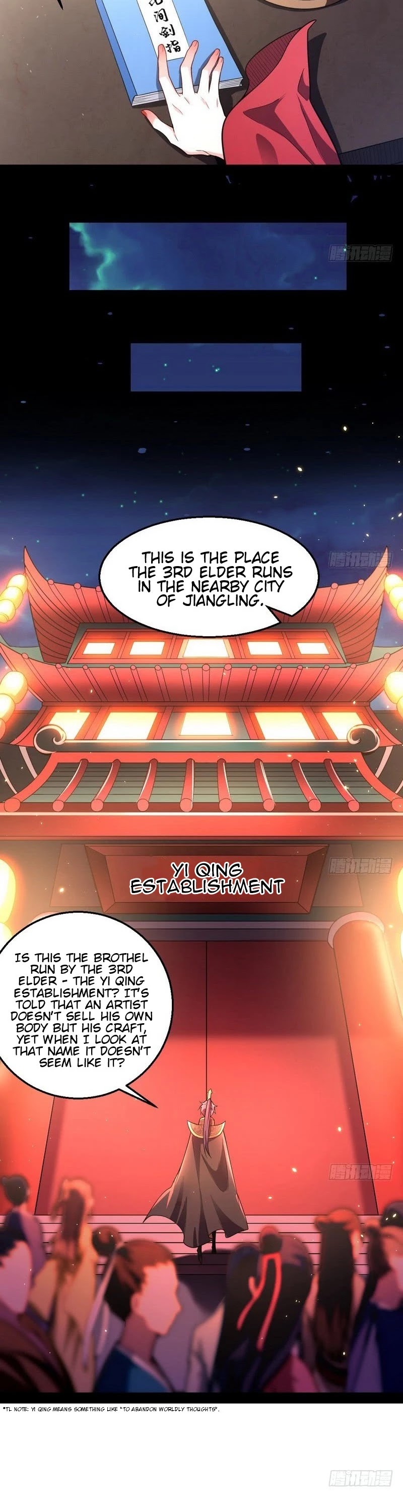 I'm an Evil God Chapter 25 page 24 - Chapter 25: The Finger Of Flowery Swords