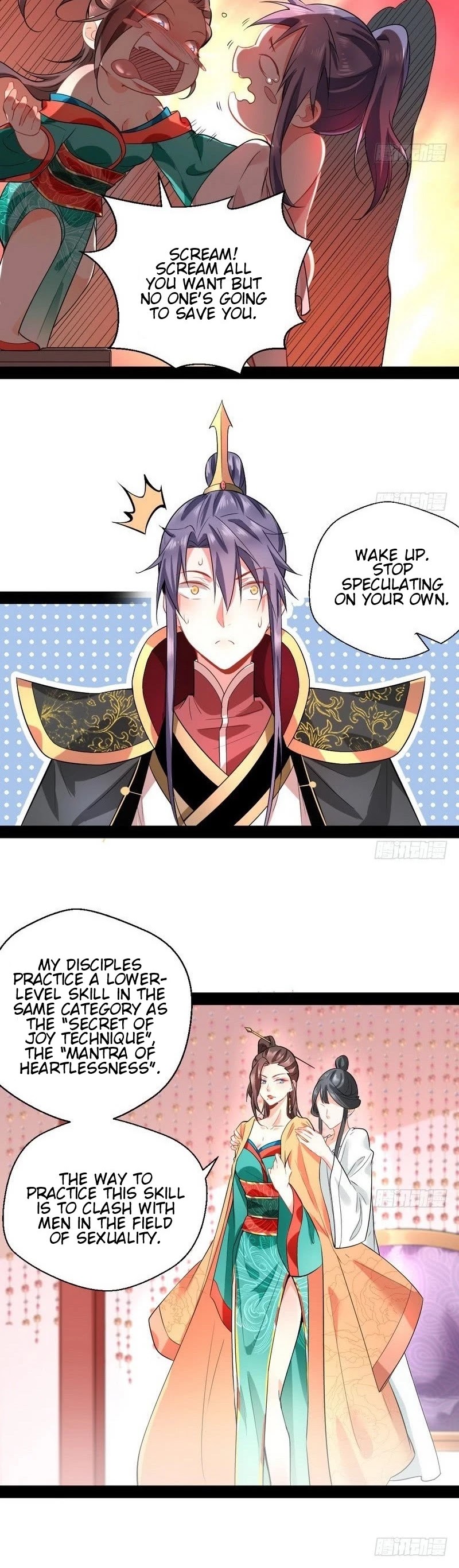 I'm an Evil God Chapter 26 page 10 - Chapter 26: The Bitches This Time Are Not Easily Deceived!