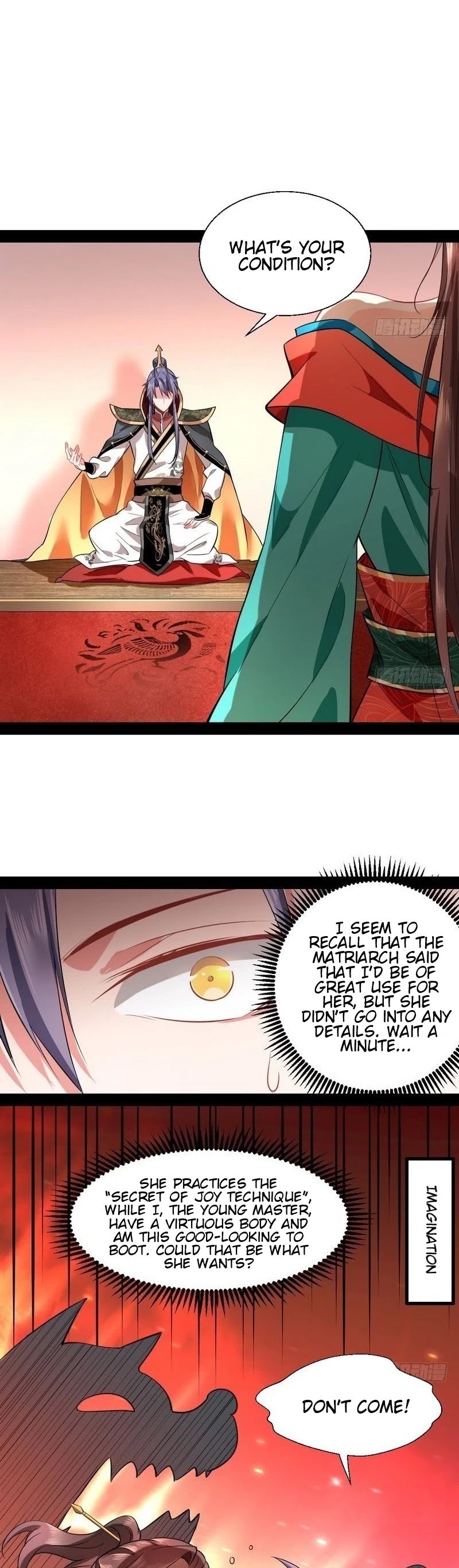 I'm an Evil God Chapter 26 page 9 - Chapter 26: The Bitches This Time Are Not Easily Deceived!