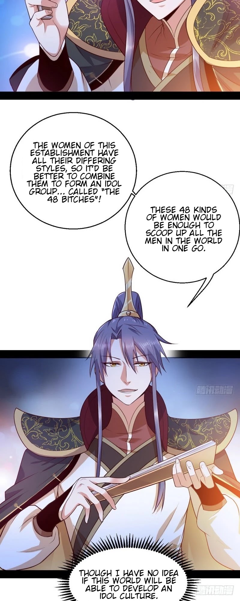 I'm an Evil God Chapter 29 page 34 - Chapter 29: I Only Fear That I’m Growing Tired Of Beauty