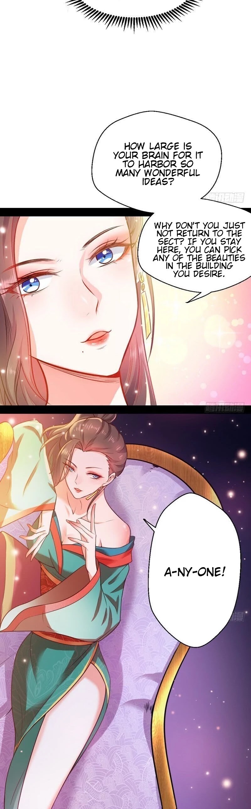 I'm an Evil God Chapter 29 page 35 - Chapter 29: I Only Fear That I’m Growing Tired Of Beauty