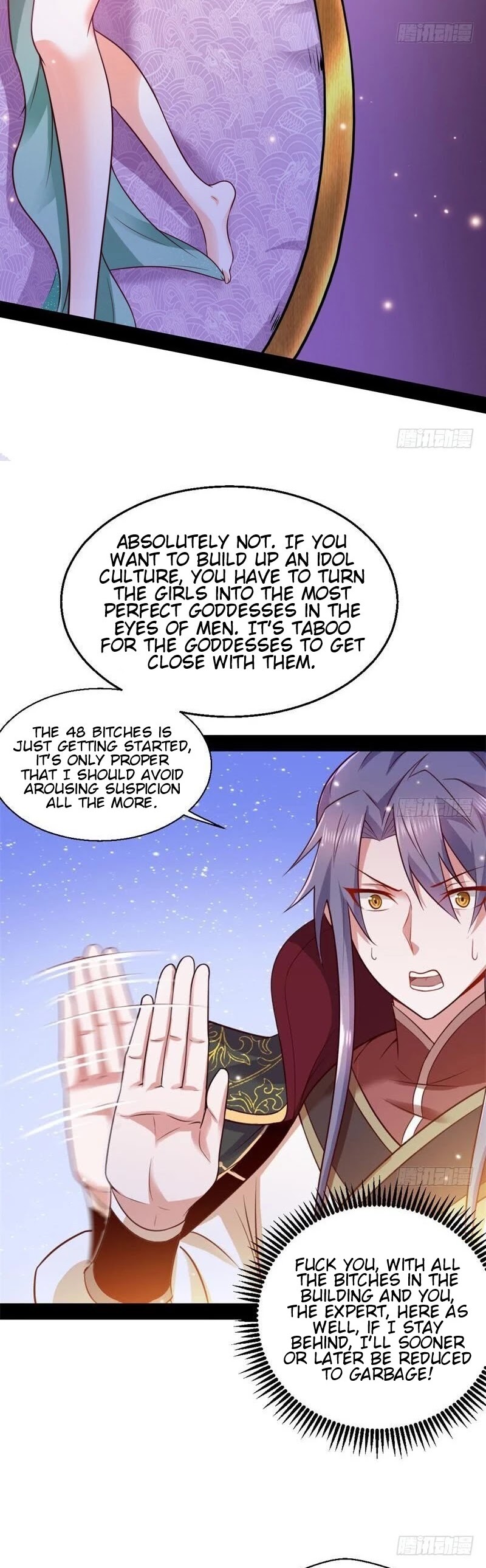 I'm an Evil God Chapter 29 page 36 - Chapter 29: I Only Fear That I’m Growing Tired Of Beauty