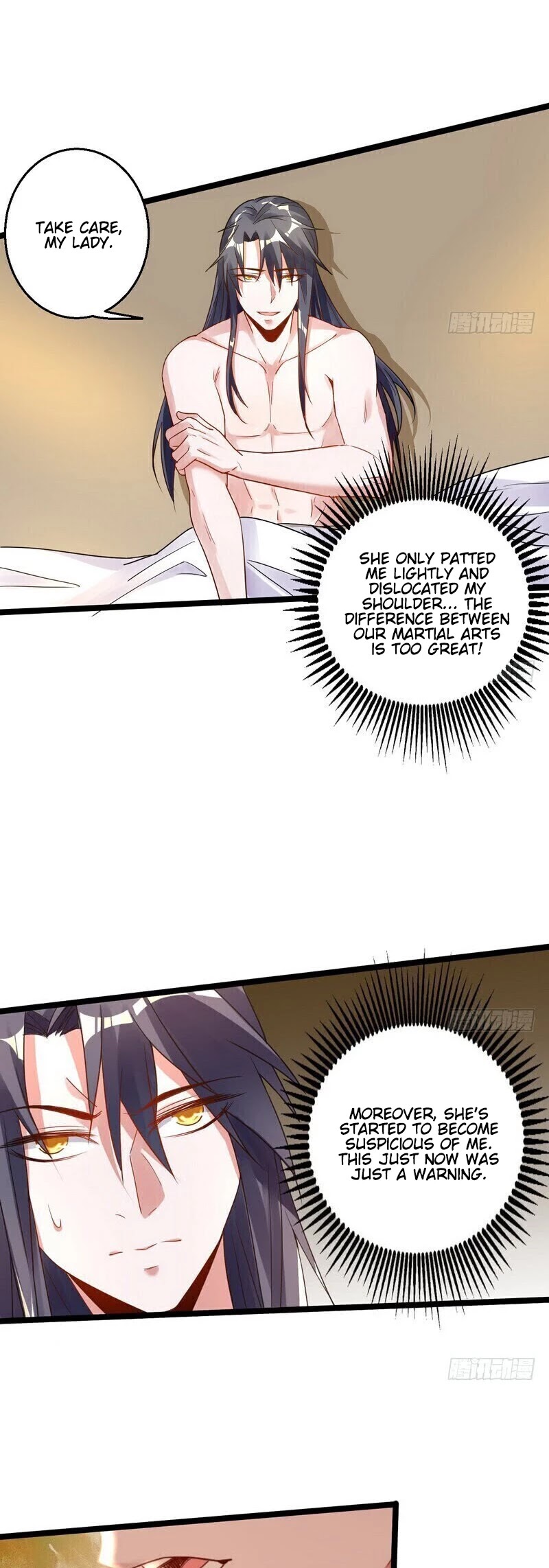 I'm an Evil God Chapter 3 page 11 - Chapter 3: This Bitch Is Too Intense! I Can't Take It!