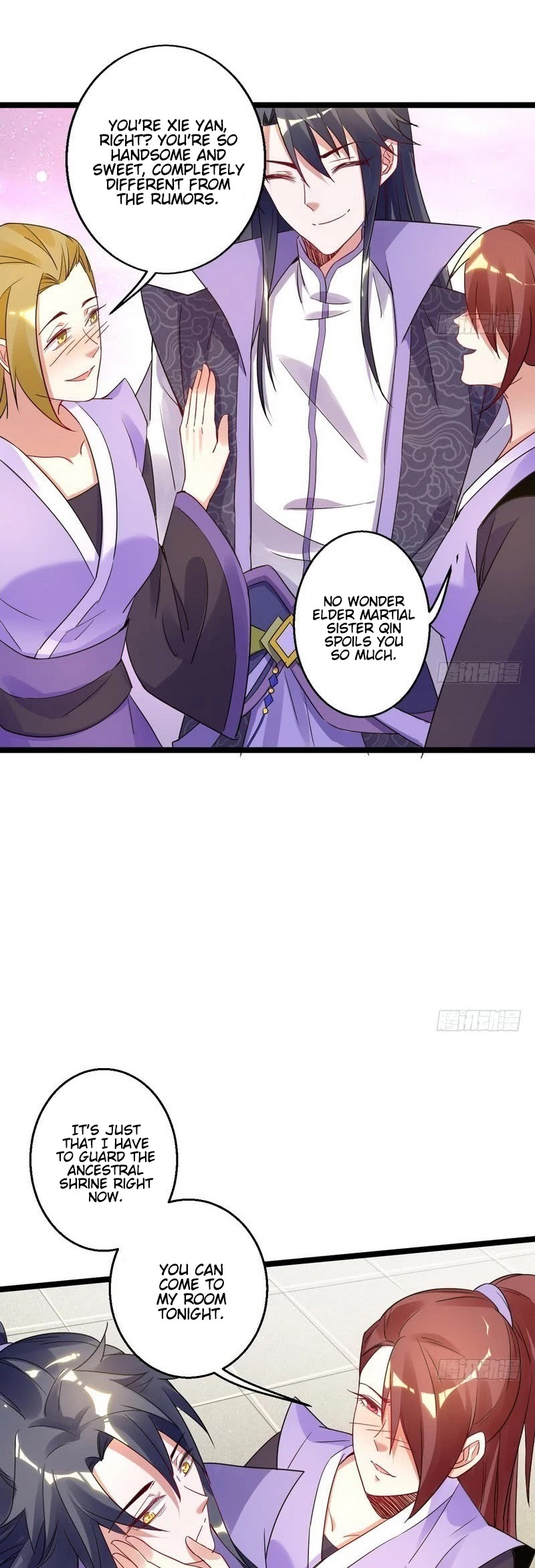 I'm an Evil God Chapter 3 page 28 - Chapter 3: This Bitch Is Too Intense! I Can't Take It!