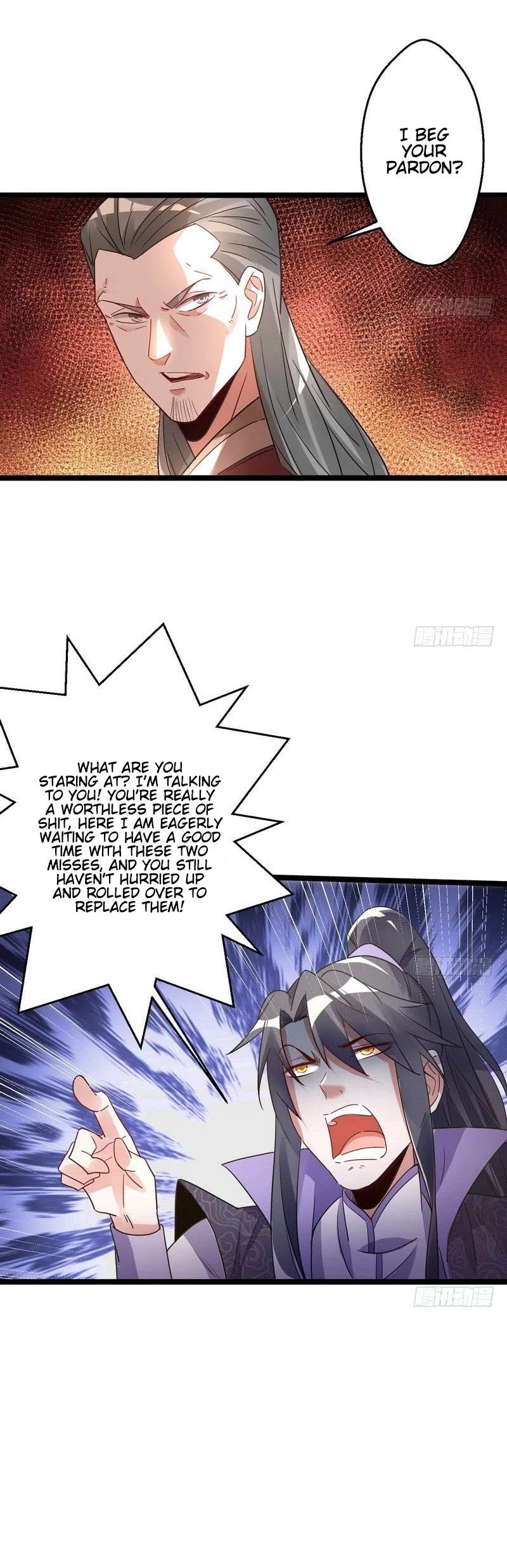 I'm an Evil God Chapter 3 page 34 - Chapter 3: This Bitch Is Too Intense! I Can't Take It!
