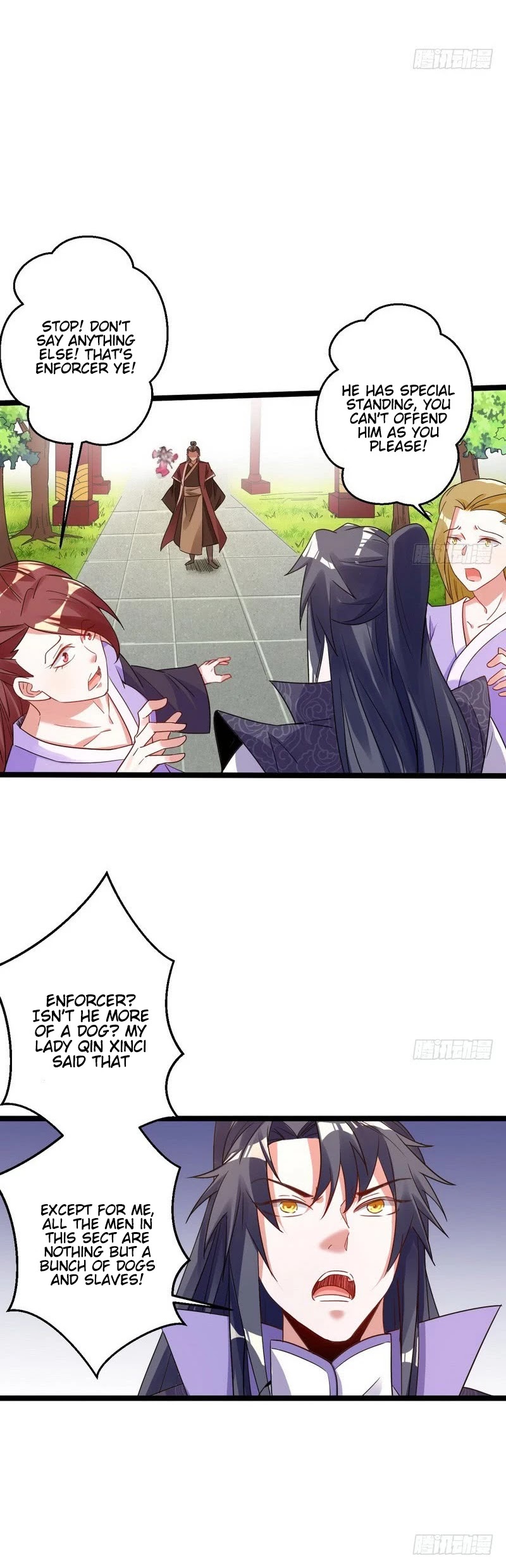 I'm an Evil God Chapter 3 page 35 - Chapter 3: This Bitch Is Too Intense! I Can't Take It!