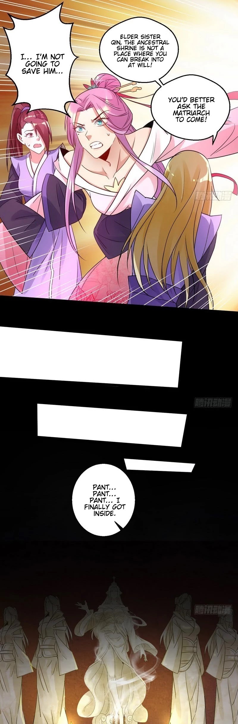I'm an Evil God Chapter 3 page 42 - Chapter 3: This Bitch Is Too Intense! I Can't Take It!