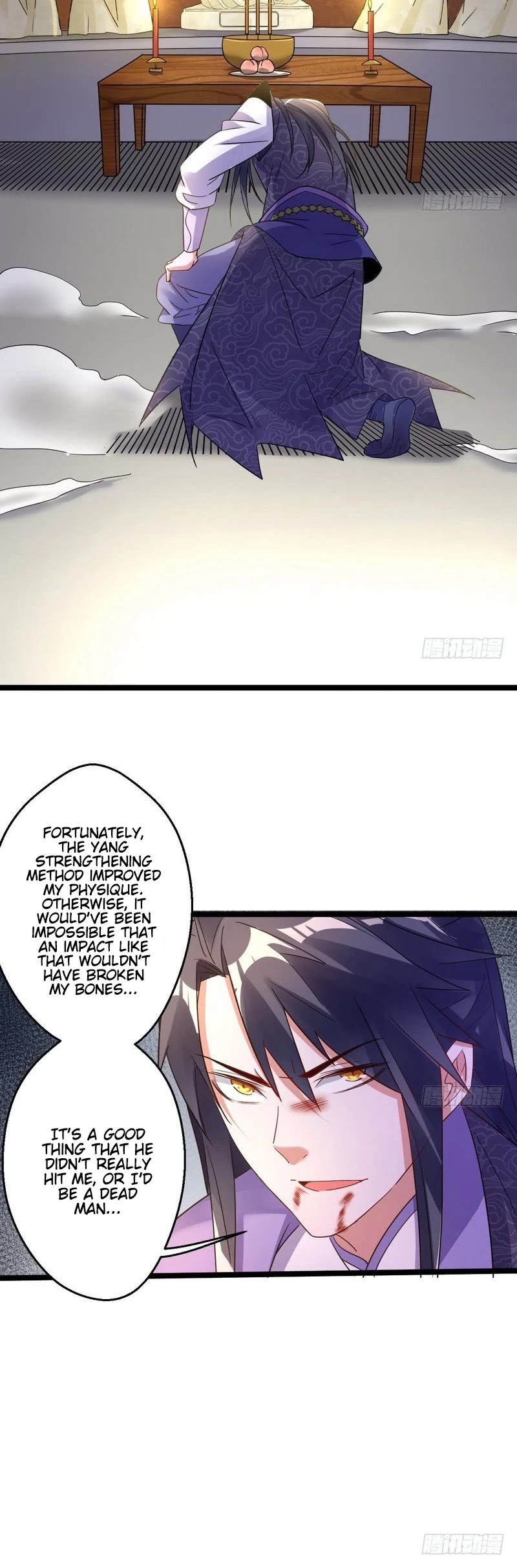 I'm an Evil God Chapter 3 page 43 - Chapter 3: This Bitch Is Too Intense! I Can't Take It!