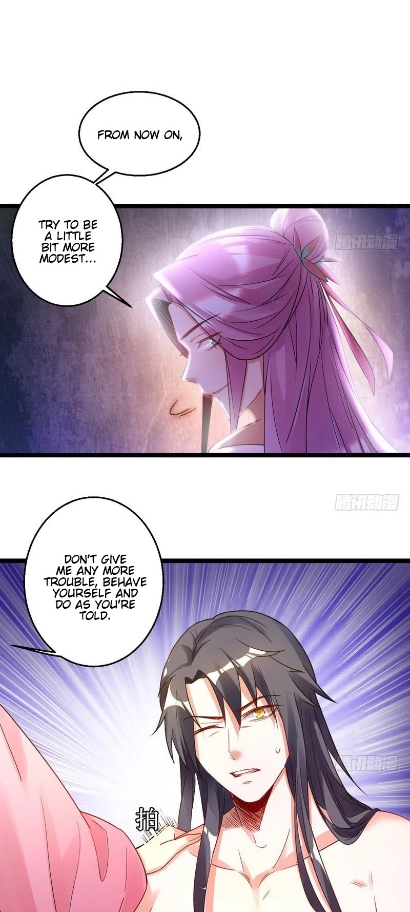 I'm an Evil God Chapter 3 page 9 - Chapter 3: This Bitch Is Too Intense! I Can't Take It!