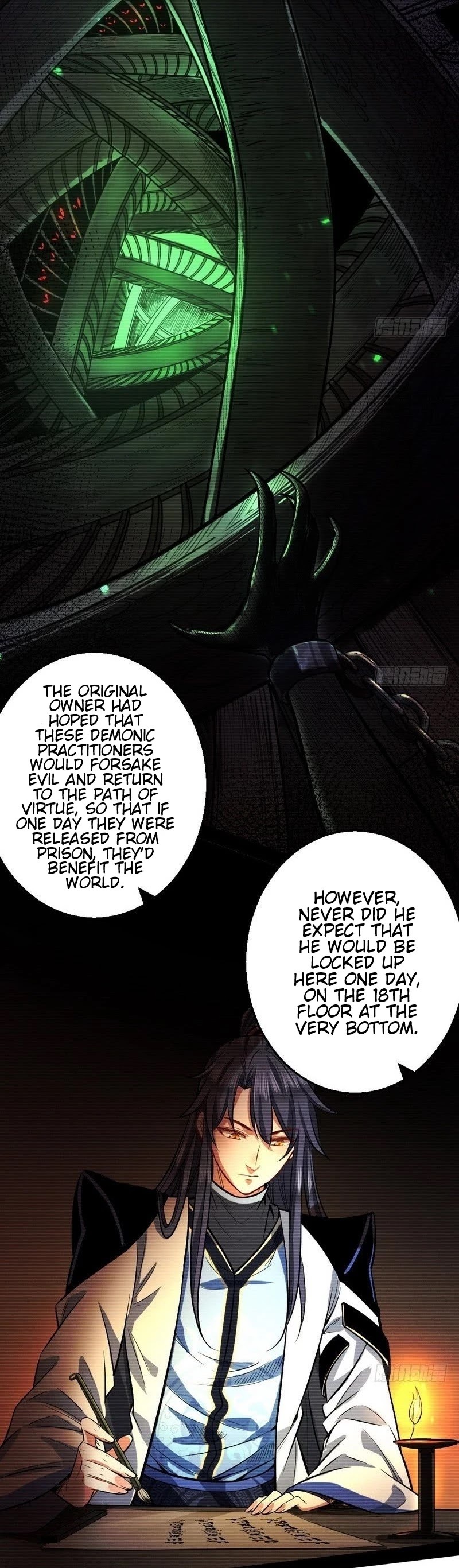 I'm an Evil God Chapter 34 page 32 - Chapter 34: Considerable Gains