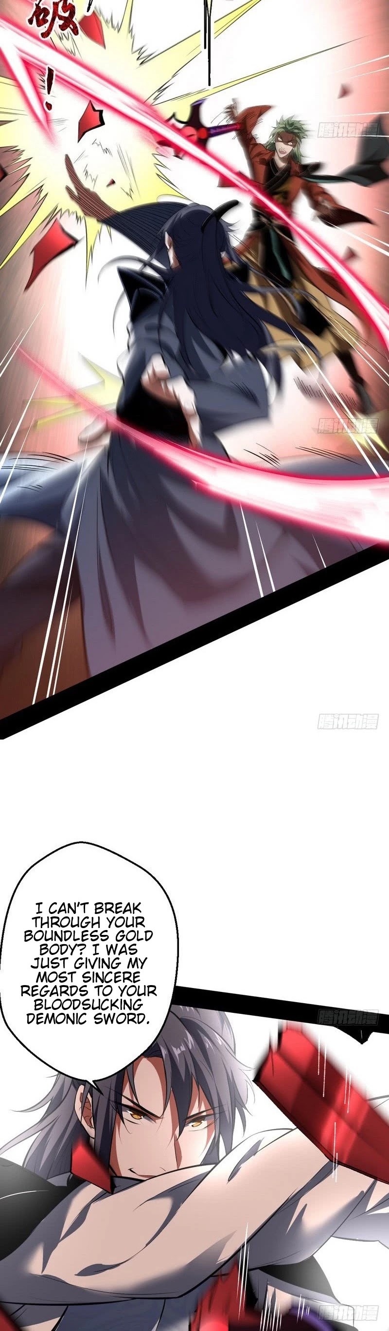 I'm an Evil God Chapter 36 page 28 - Chapter 36: Good Point, But It's Pointless