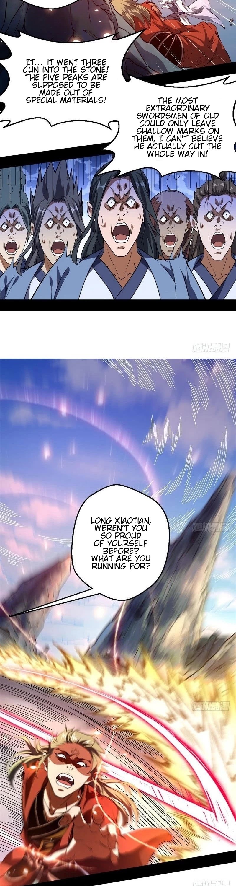I'm an Evil God Chapter 36 page 35 - Chapter 36: Good Point, But It's Pointless