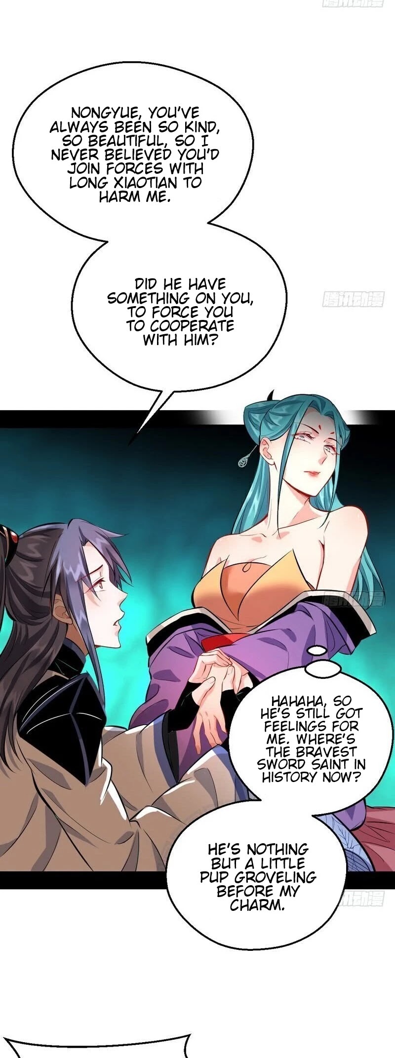 I'm an Evil God Chapter 37 page 17 - Chapter 37: A Comeback? You Think Too Much
