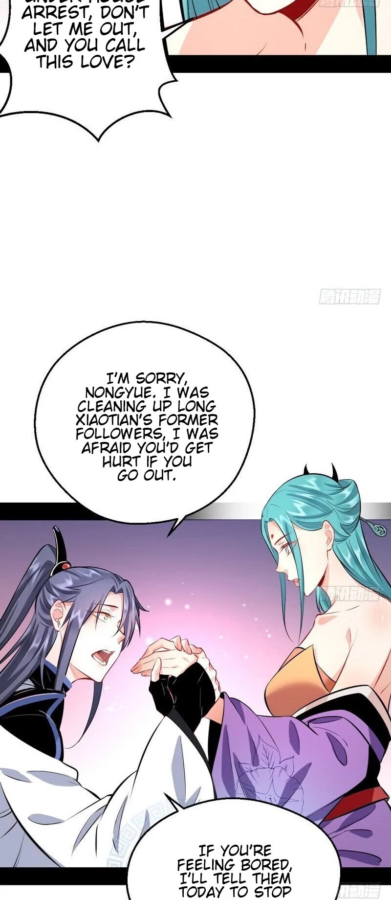 I'm an Evil God Chapter 37 page 20 - Chapter 37: A Comeback? You Think Too Much