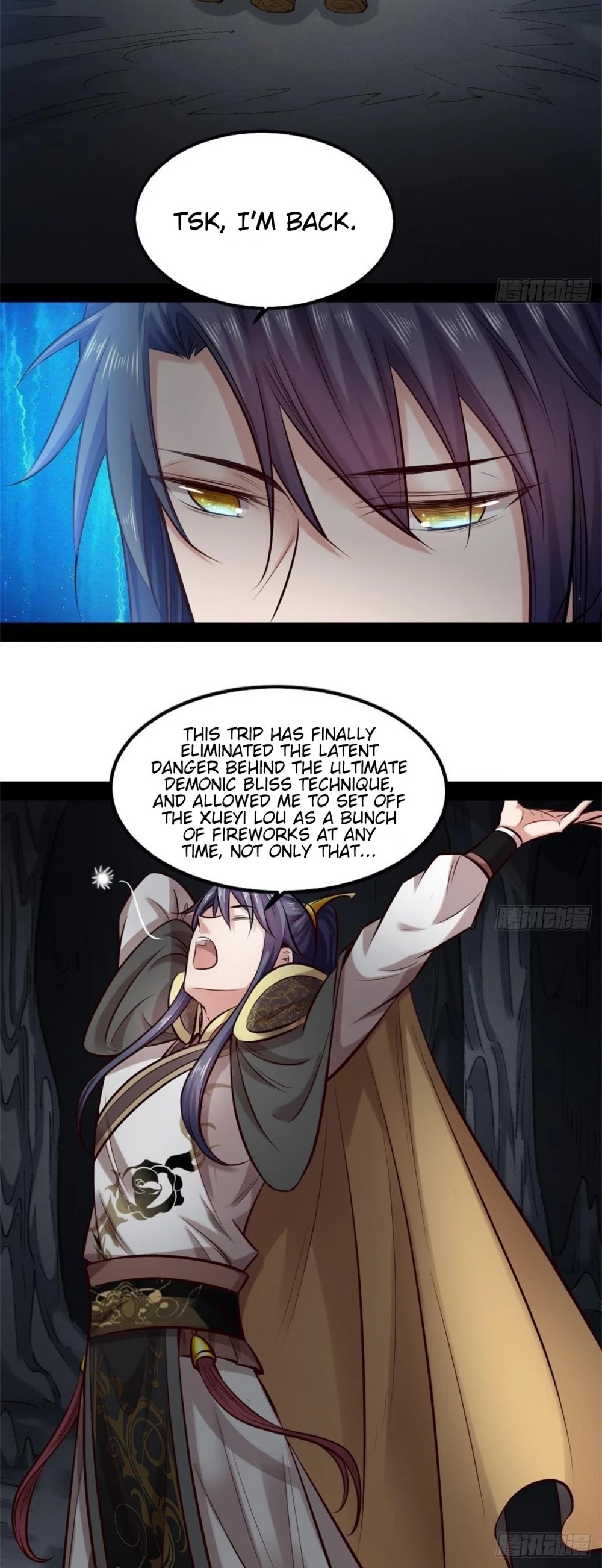 I'm an Evil God Chapter 38 page 4 - Chapter 38: Longest Bliss