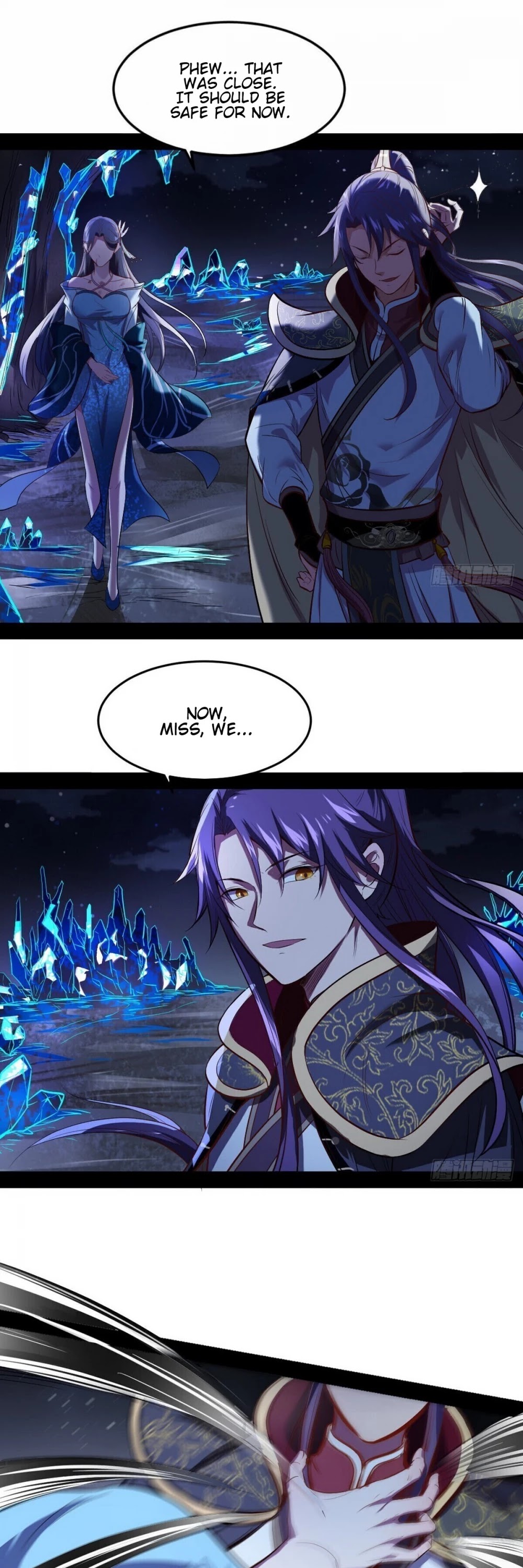 I'm an Evil God Chapter 39 page 35 - Chapter 39: Let Me Put On A Heroic Show