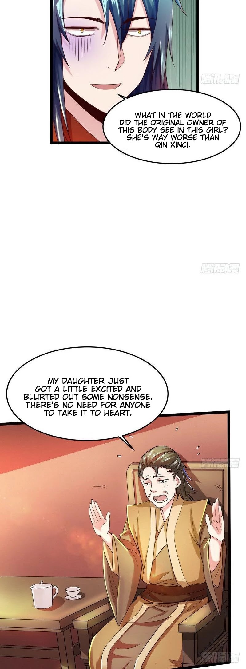 I'm an Evil God Chapter 4 page 14 - Chapter 4: In My Second Crossing, I Became The Villain