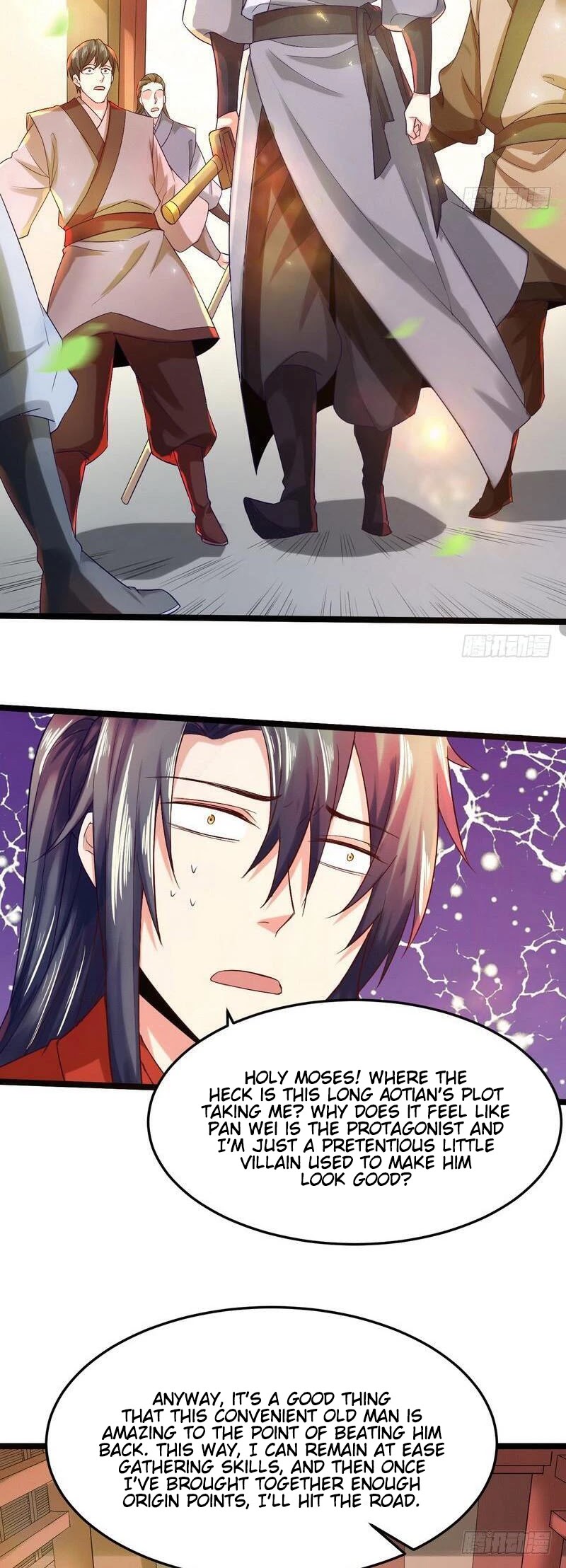 I'm an Evil God Chapter 4 page 32 - Chapter 4: In My Second Crossing, I Became The Villain