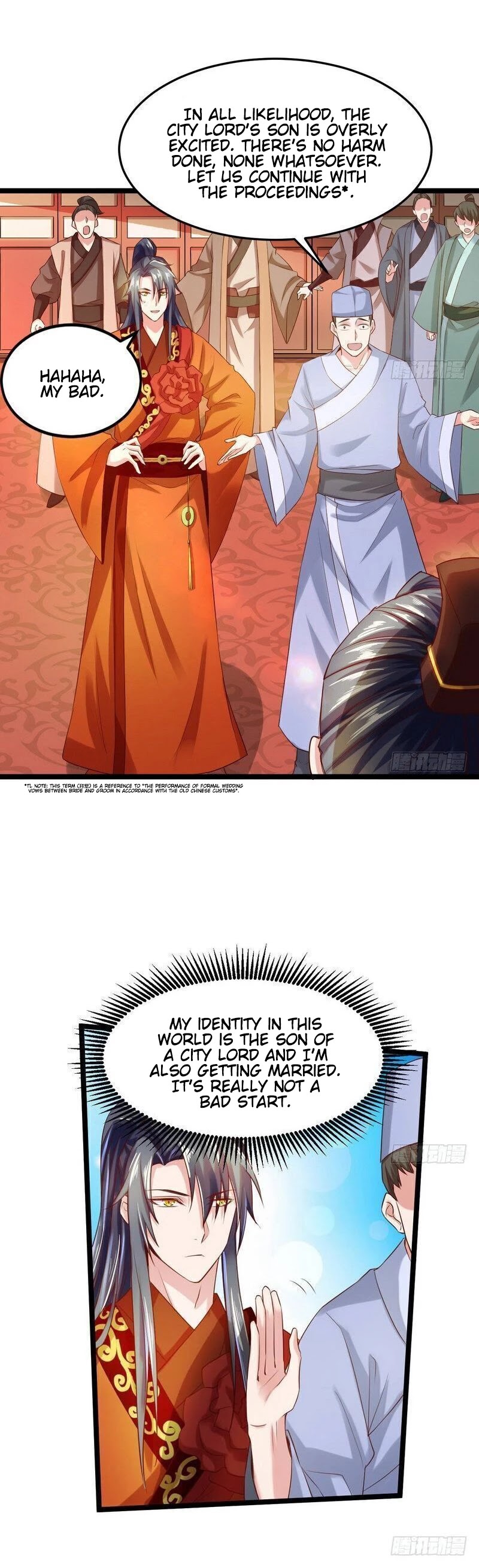 I'm an Evil God Chapter 4 page 9 - Chapter 4: In My Second Crossing, I Became The Villain
