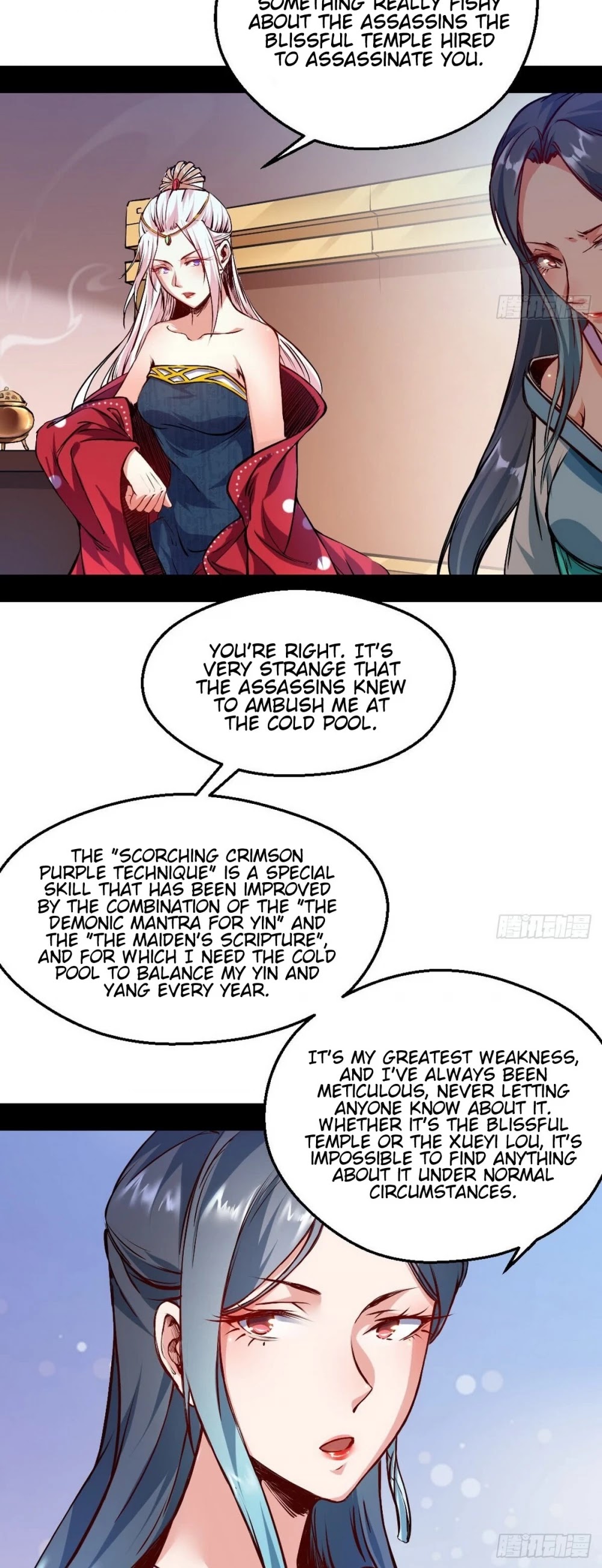 I'm an Evil God Chapter 40 page 21 - Chapter 40: To Resist Foreign Aggression One Must First Get Rid Of The Enemy Within