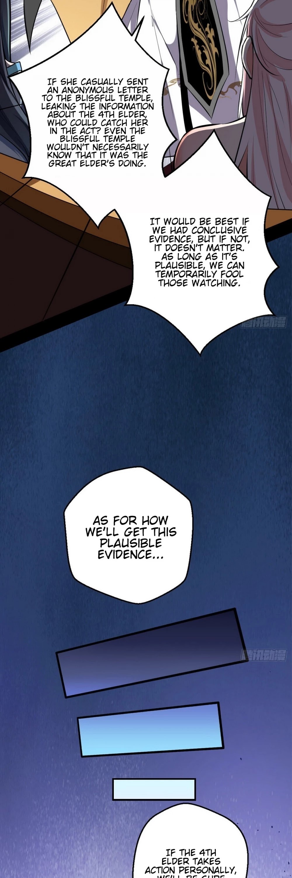 I'm an Evil God Chapter 40 page 34 - Chapter 40: To Resist Foreign Aggression One Must First Get Rid Of The Enemy Within