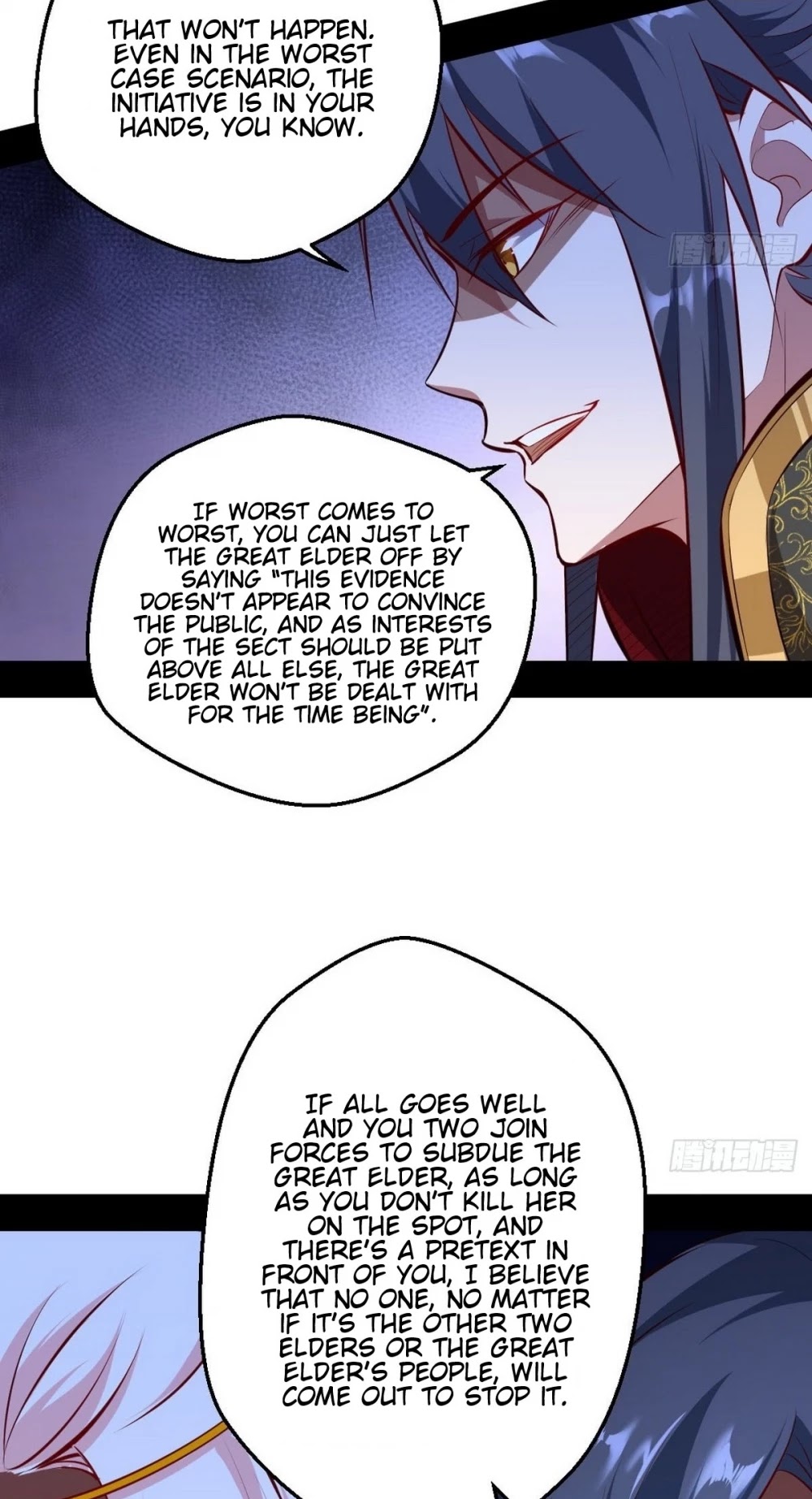 I'm an Evil God Chapter 40 page 38 - Chapter 40: To Resist Foreign Aggression One Must First Get Rid Of The Enemy Within