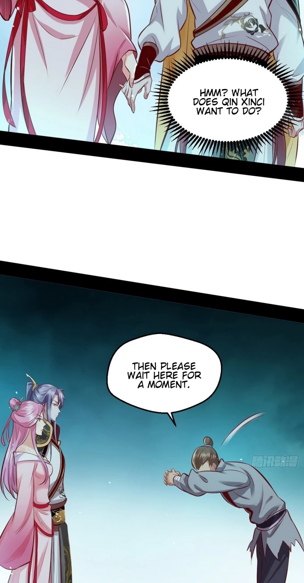 I'm an Evil God Chapter 41 page 44 - Chapter 41: I’m Going To Act Like A Big Smart Ass