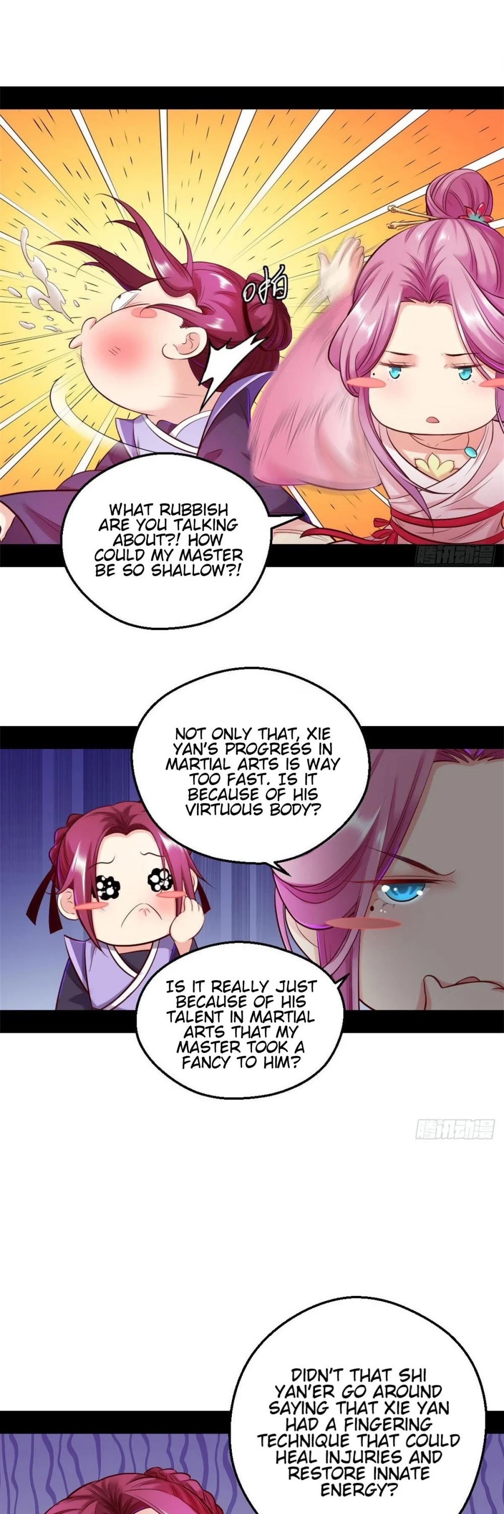 I'm an Evil God Chapter 41 page 6 - Chapter 41: I’m Going To Act Like A Big Smart Ass
