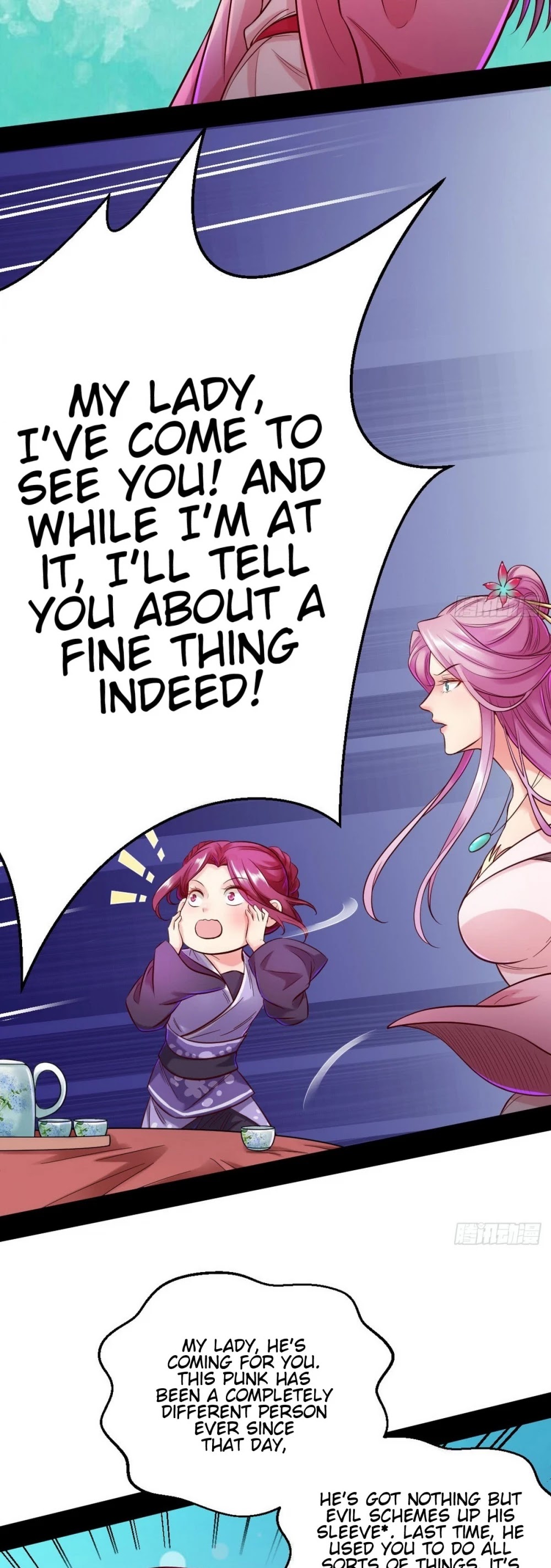 I'm an Evil God Chapter 41 page 9 - Chapter 41: I’m Going To Act Like A Big Smart Ass