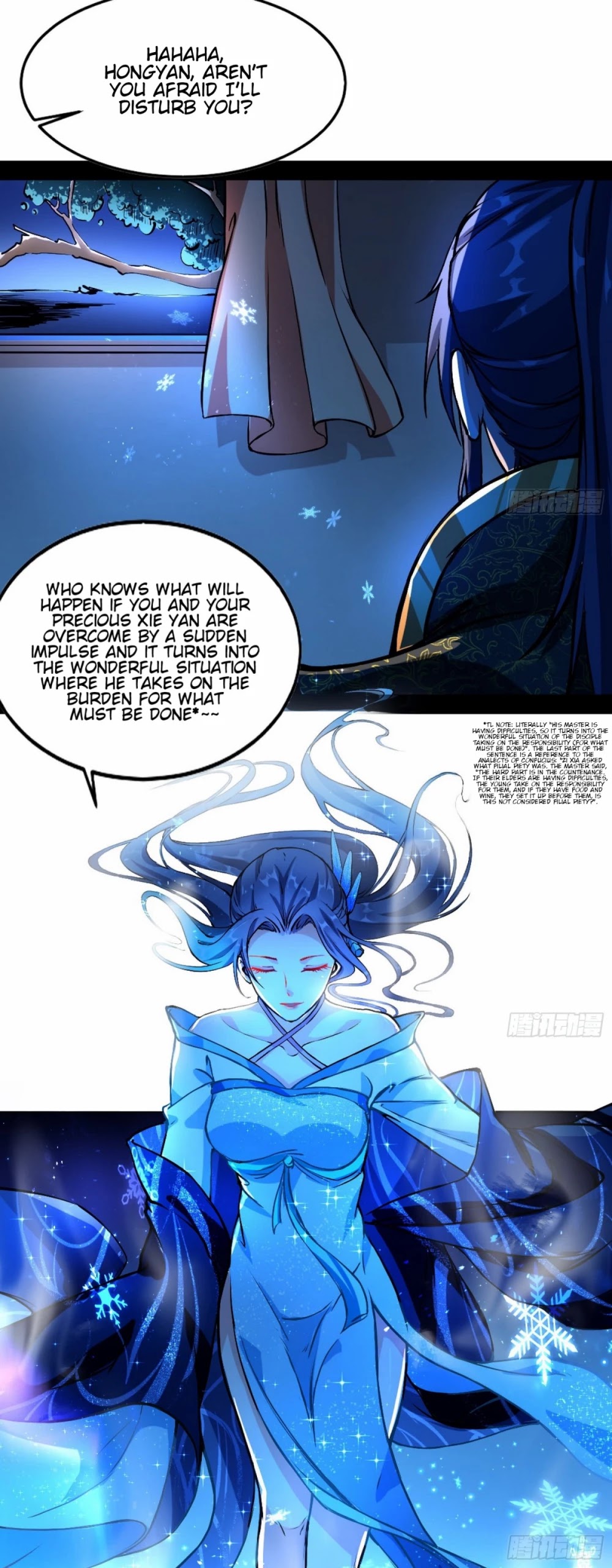 I'm an Evil God Chapter 43 page 10 - Chapter 43: I Love You!