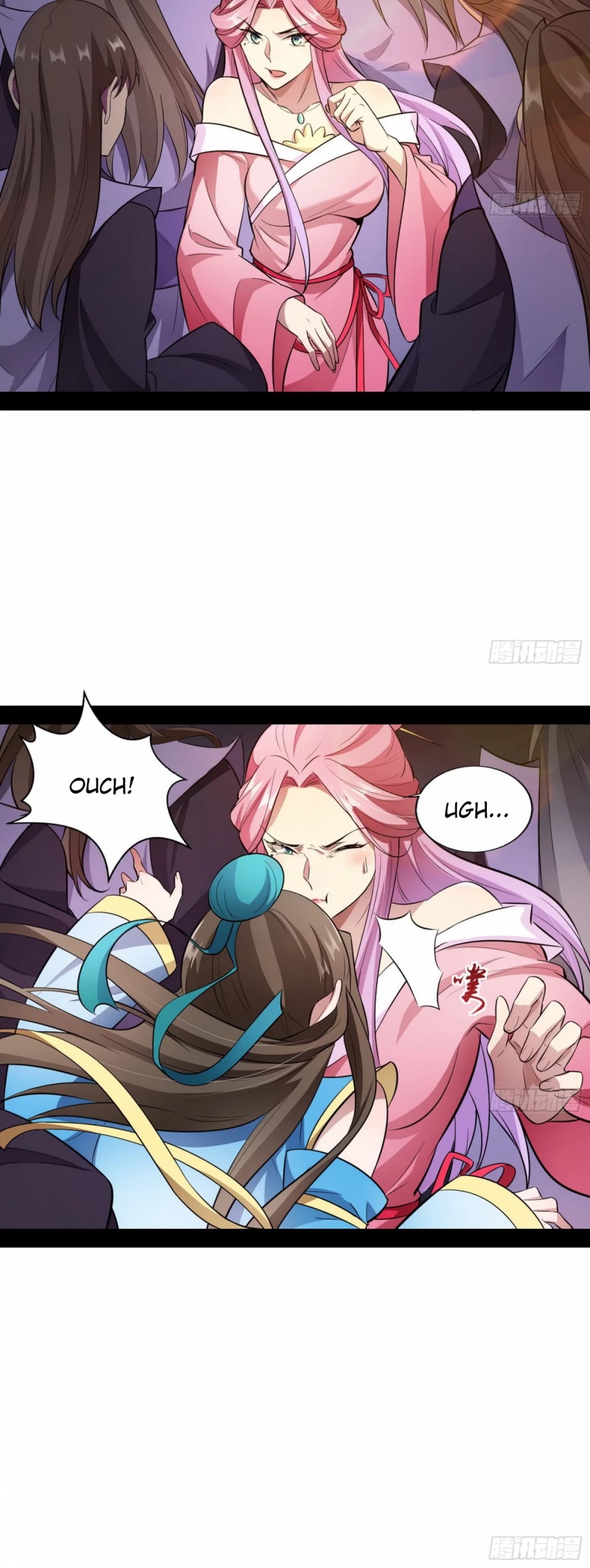 I'm an Evil God Chapter 47 page 48 - Chapter 47: There's A Fight