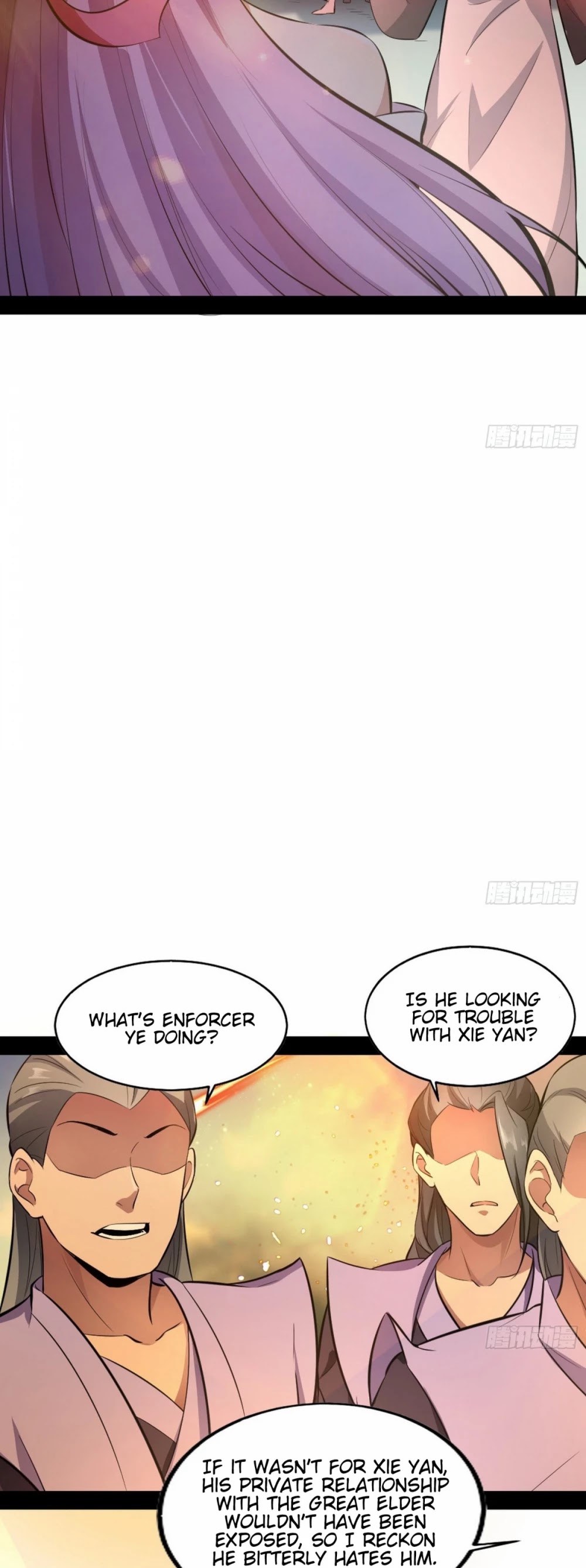 I'm an Evil God Chapter 47 page 52 - Chapter 47: There's A Fight
