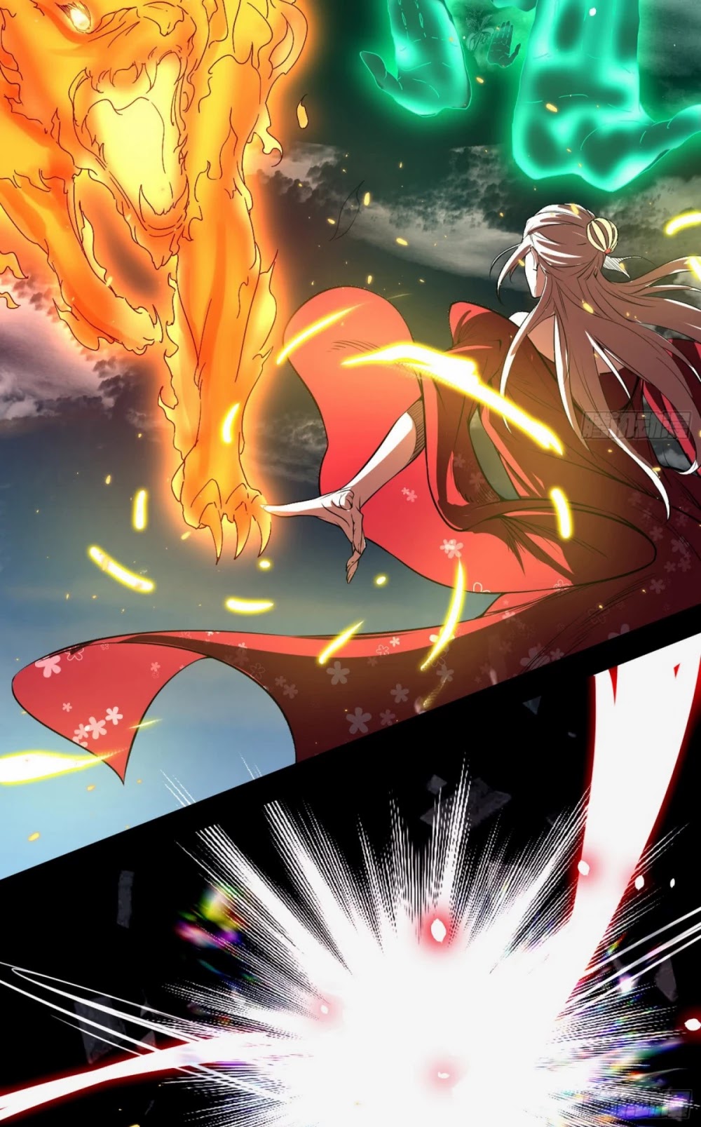 I'm an Evil God Chapter 49 page 13 - Chapter 49: Husband And Wife Are Just Like Birds Of The Same Flock, Each Flies Their Separate Ways When Disaster Strikes