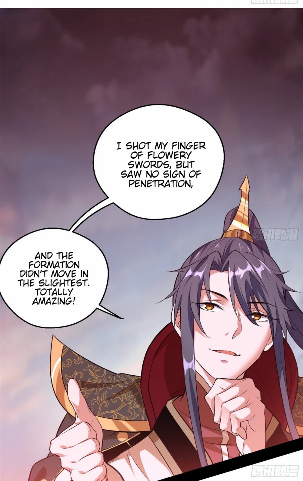 I'm an Evil God Chapter 49 page 20 - Chapter 49: Husband And Wife Are Just Like Birds Of The Same Flock, Each Flies Their Separate Ways When Disaster Strikes