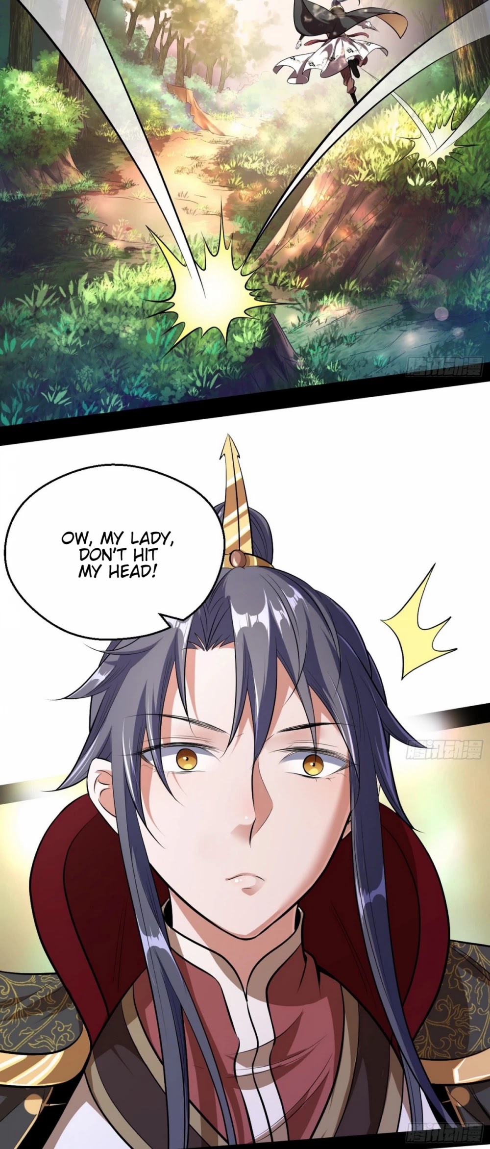 I'm an Evil God Chapter 49 page 25 - Chapter 49: Husband And Wife Are Just Like Birds Of The Same Flock, Each Flies Their Separate Ways When Disaster Strikes