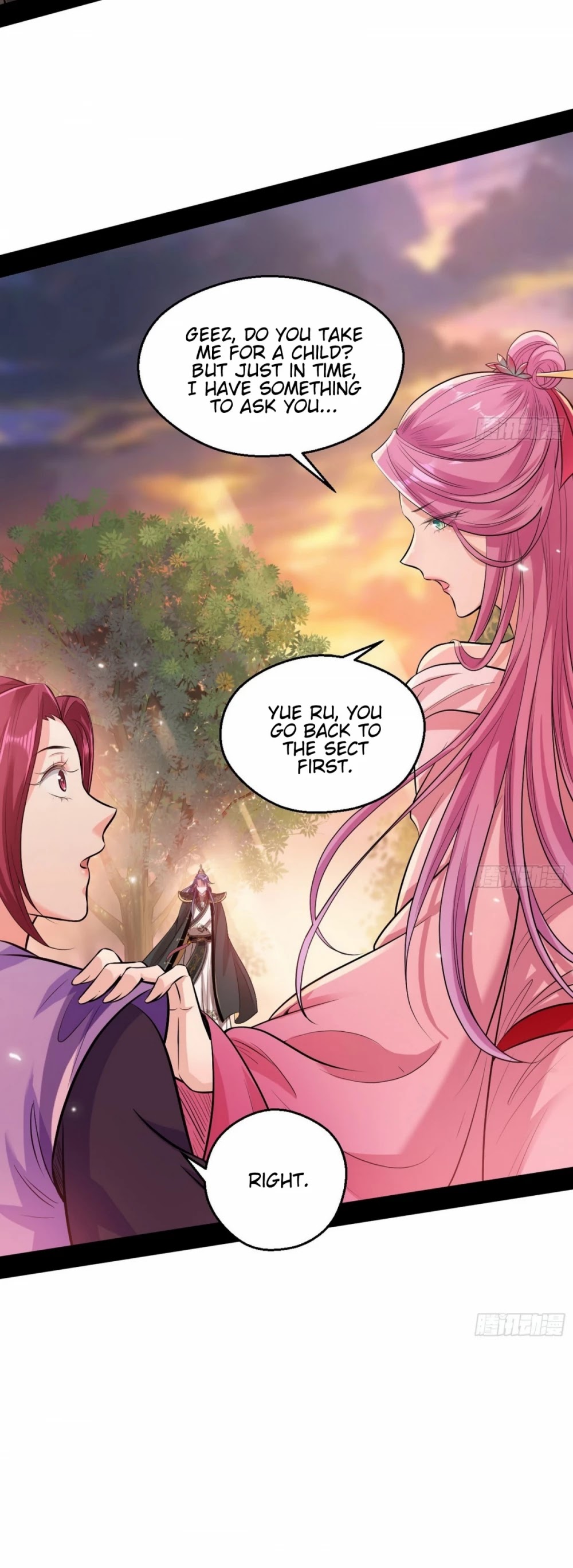 I'm an Evil God Chapter 49 page 31 - Chapter 49: Husband And Wife Are Just Like Birds Of The Same Flock, Each Flies Their Separate Ways When Disaster Strikes