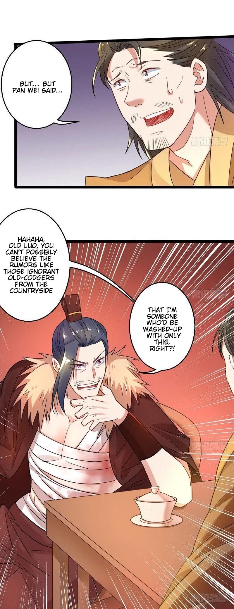 I'm an Evil God Chapter 5 page 16 - Chapter 5: This Villain Is A Little Bit Pitiful