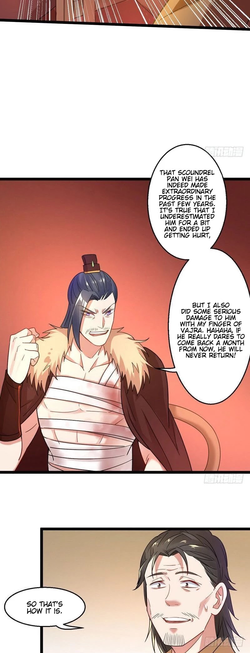 I'm an Evil God Chapter 5 page 17 - Chapter 5: This Villain Is A Little Bit Pitiful