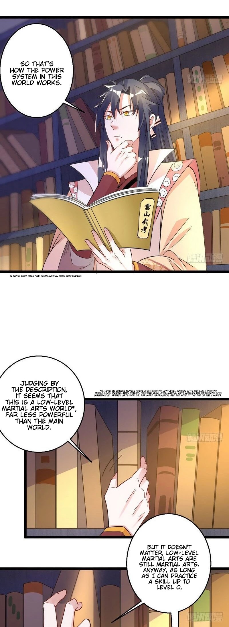 I'm an Evil God Chapter 5 page 4 - Chapter 5: This Villain Is A Little Bit Pitiful