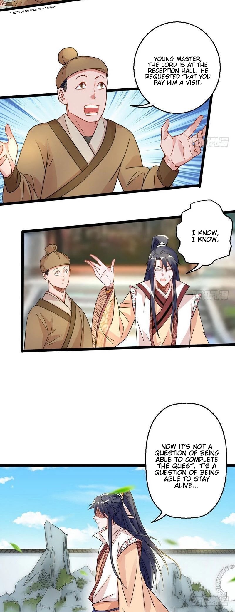 I'm an Evil God Chapter 5 page 7 - Chapter 5: This Villain Is A Little Bit Pitiful