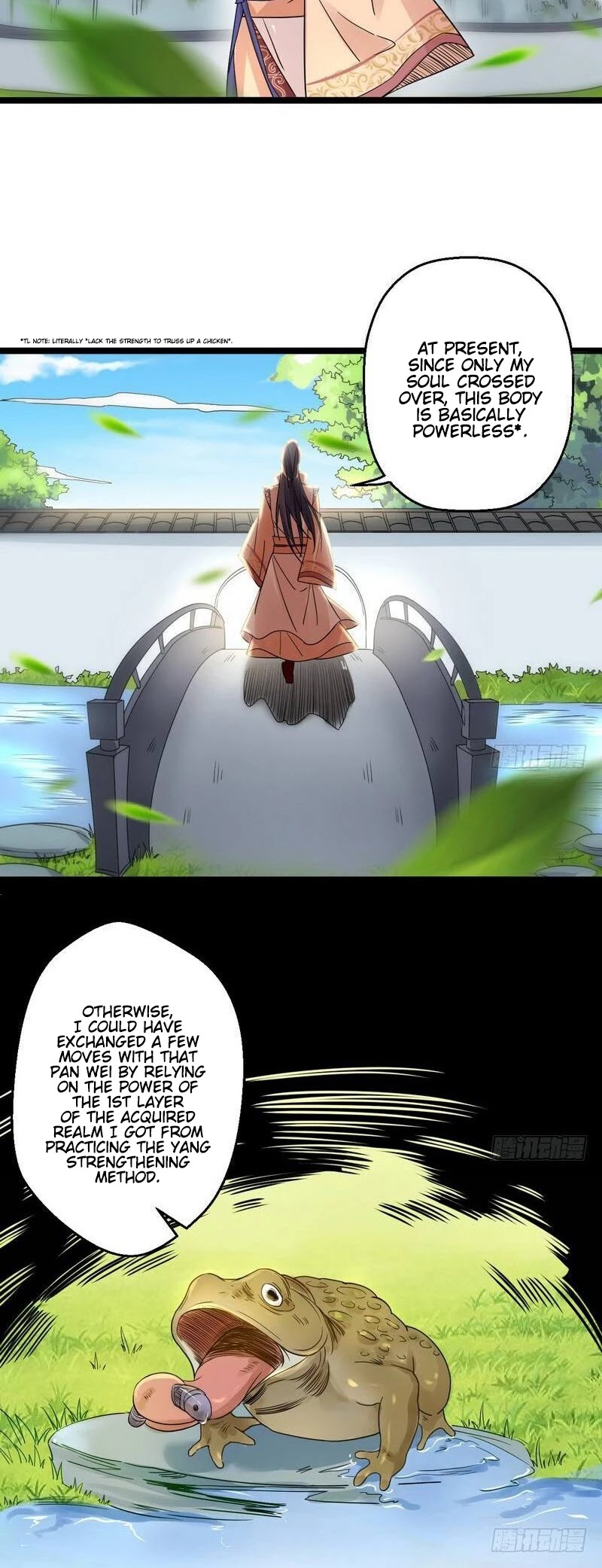 I'm an Evil God Chapter 5 page 8 - Chapter 5: This Villain Is A Little Bit Pitiful