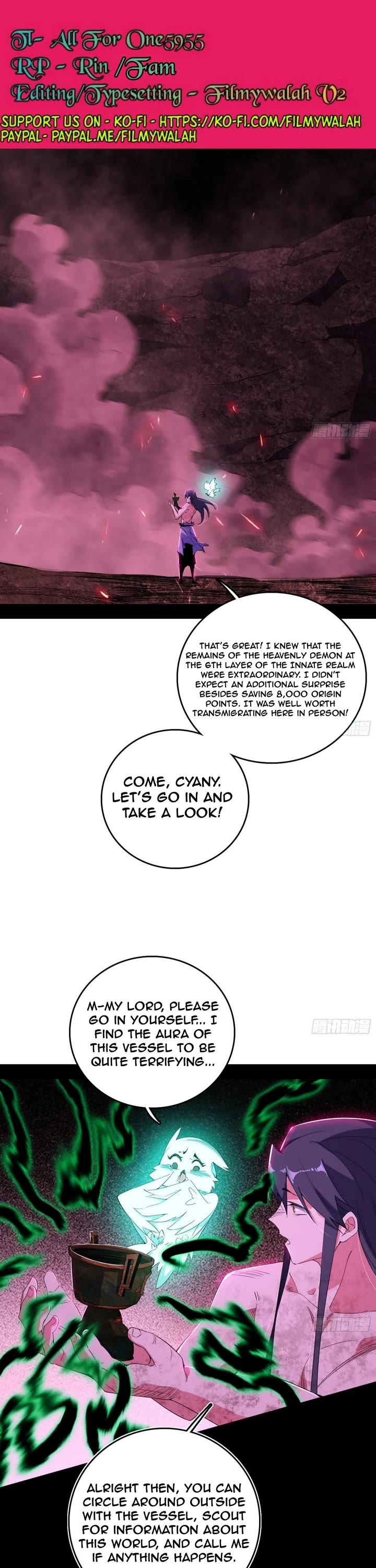 I'm an Evil God Chapter 500 page 1 - Chapter 500