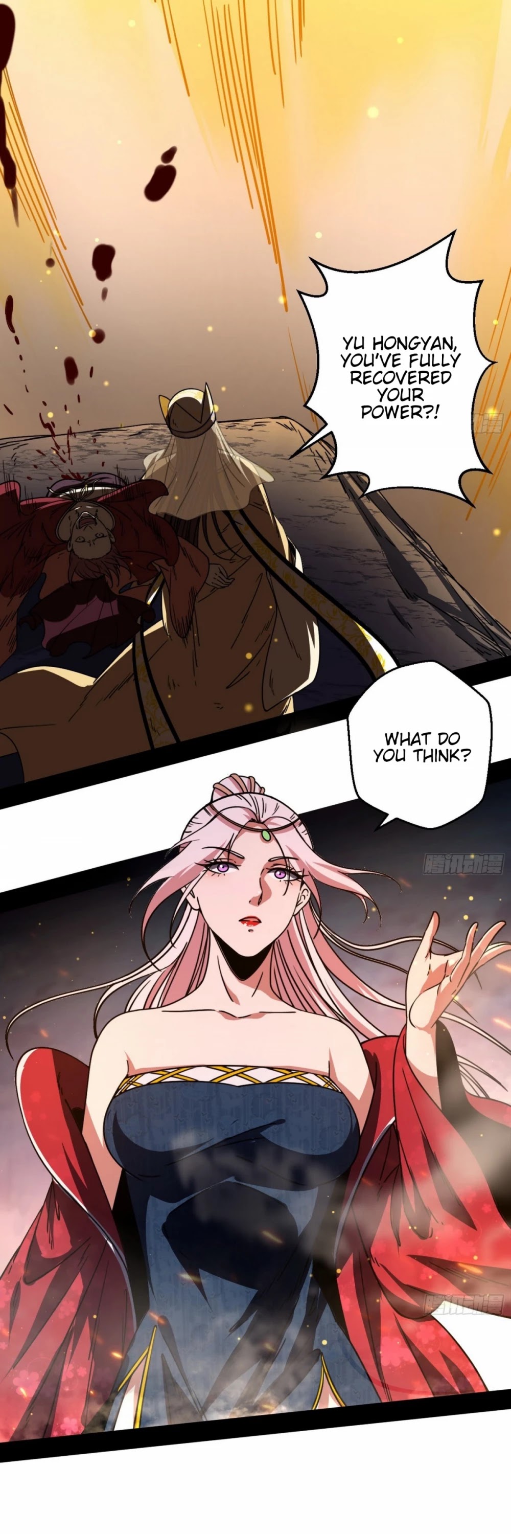 I'm an Evil God Chapter 51 page 35 - Chapter 51: Would You Please Just Give Me A Chance To Act Like A Smartass?