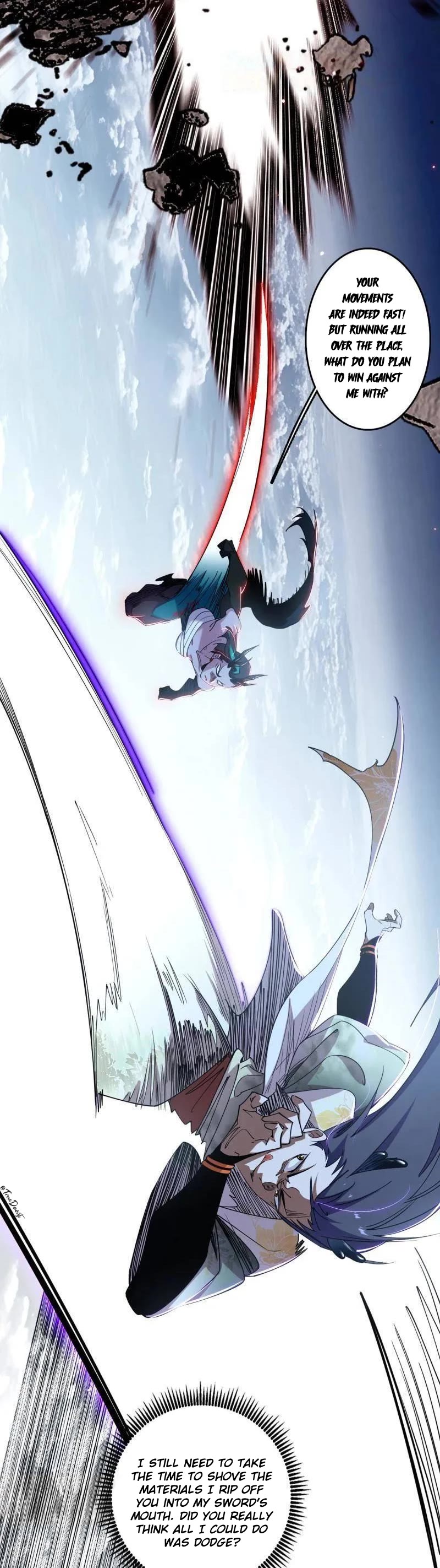 I'm an Evil God Chapter 518 page 15 - Chapter 518: The Bloodthirsty and Twisted Blue-Horned Dragon