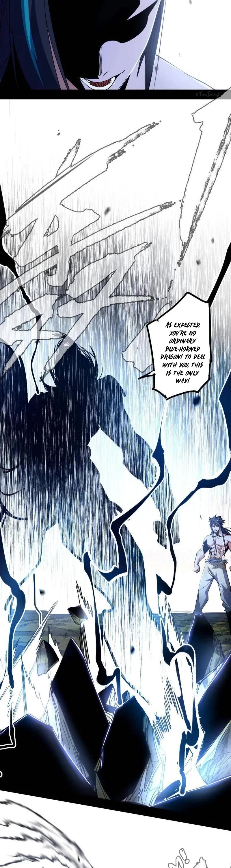 I'm an Evil God Chapter 518 page 22 - Chapter 518: The Bloodthirsty and Twisted Blue-Horned Dragon